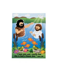 Baptism of Jesus Mini Sticker Scenes