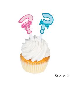 Bow or Bow Tie Cupcake Toppers