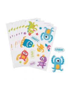 Cute Monster Sticker Sheets