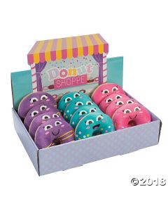 Donut Party Plush Donuts with Box