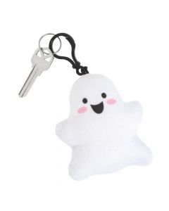 Ghost Plush Backpack Clip Keychains