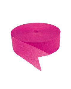 Hot Pink Jumbo Paper Streamers