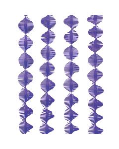 Purple Fringe Streamer