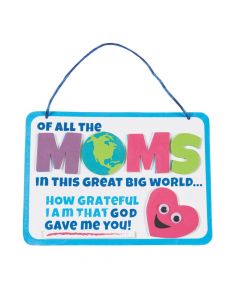 Religious Mother's Day Sign Craft Kit